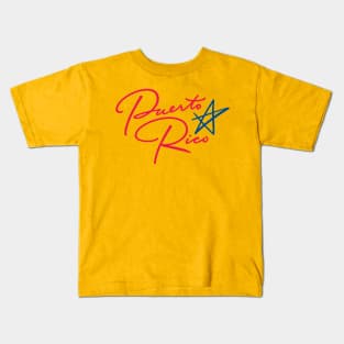 Puerto Rico - Estrella Kids T-Shirt